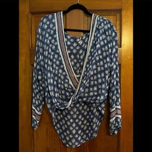 Free people: women’s (SP) 100% viscose BoHo top